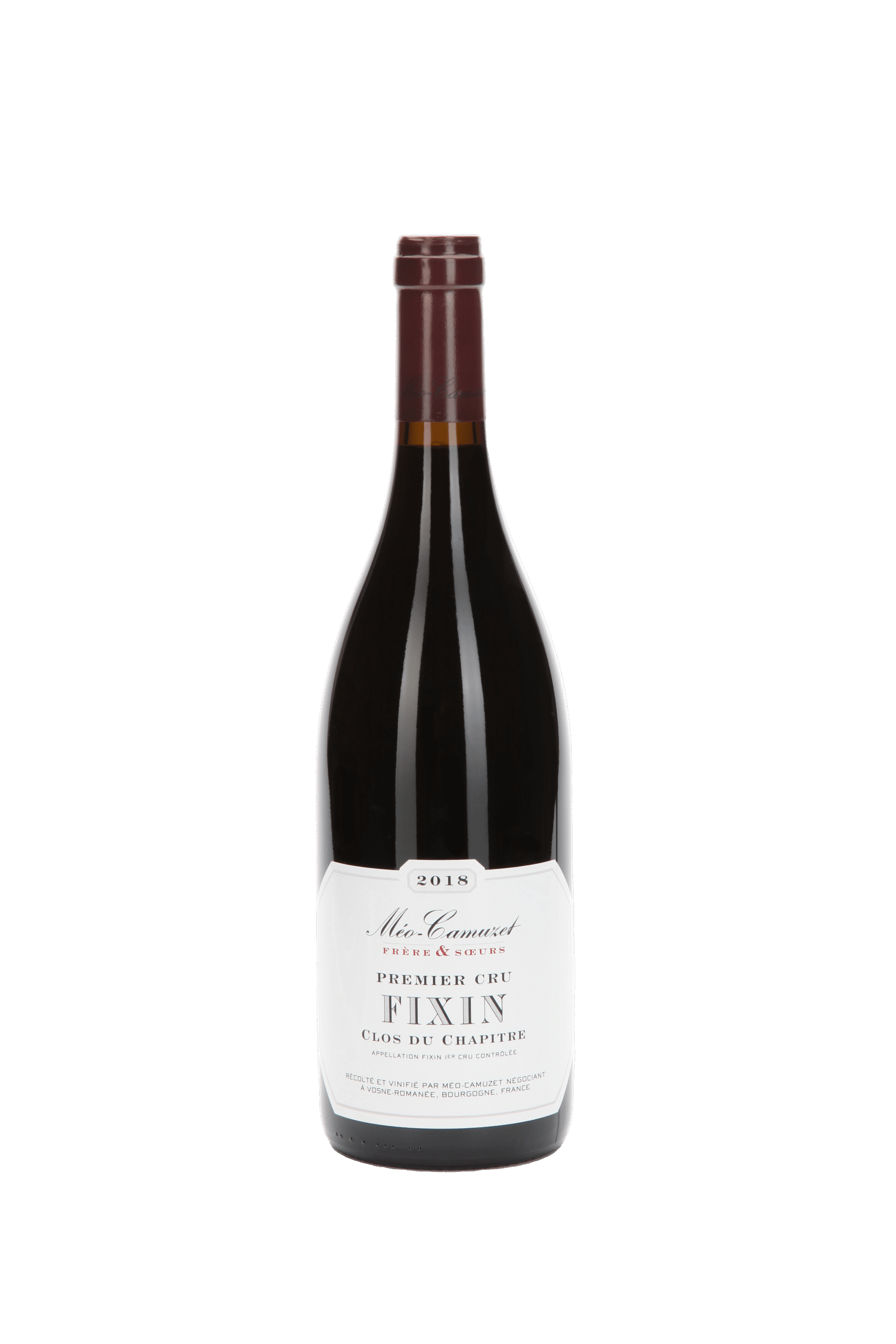Méo Camuzet Frère et Sœurs Fixin 1er Cru Clos du chapitre 2018
