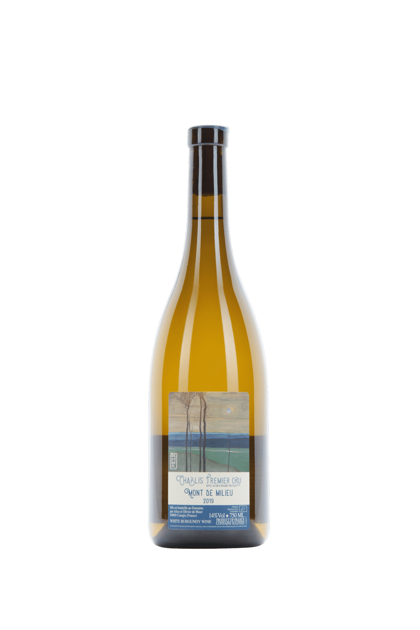 Domaine A. et O. De Moor Chablis 1er Cru Mont de Milieu 2019